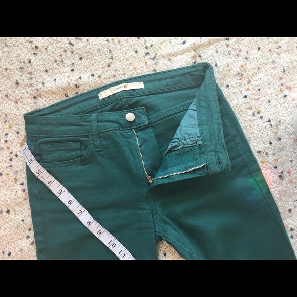 Joe’s Jeans Teal Green The Skinny 26 - Picture 16 of 16